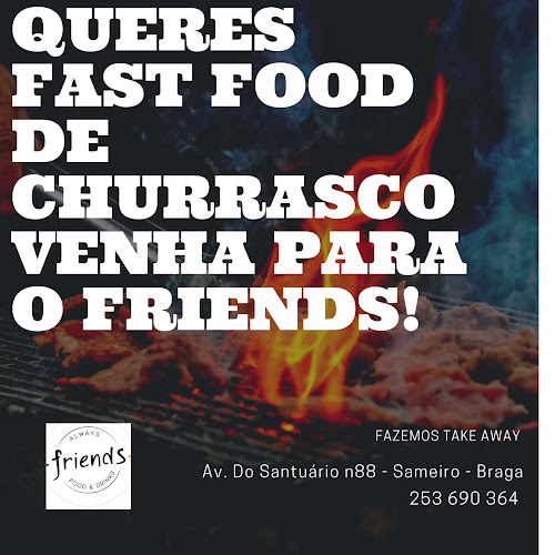 Friends e Planet Hot Dog - Gastronomia e hotelaria