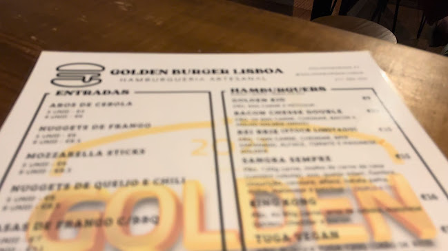 Opinii despre Golden Burger Lisboa în Lisboa - Gastronomia e hotelaria