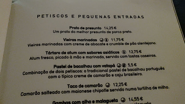 Opinii despre Cantinho do Avillez - Parque das Nações în Lisboa - Gastronomia e hotelaria