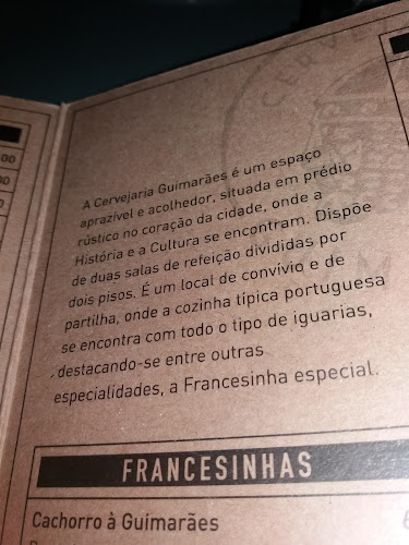 Cervejaria Guimarães - Gastronomia e hotelaria