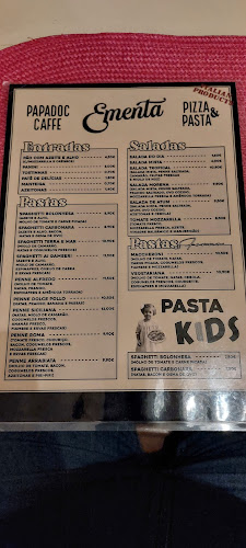 Opinii despre Papadoc Pizza & Pasta Caffe în Marinha Grande - Gastronomia e hotelaria