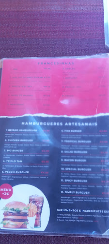 T&M burguer - Gastronomia e hotelaria