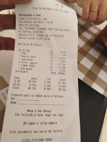 A Toca Open Times