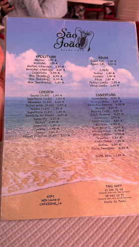 Opinii despre Café São João în Fonte da Telha - Gastronomia e hotelaria