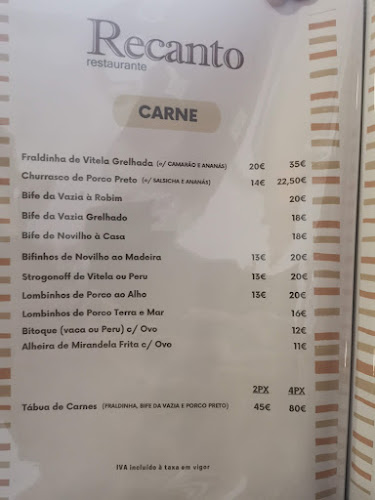 Opinii despre Recanto în Caldas da Rainha - Gastronomia e hotelaria
