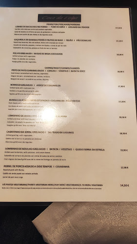Restaurante Cova da Loba - Gouveia