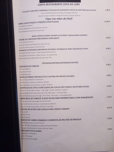 Restaurante Cova da Loba - Gastronomia e hotelaria