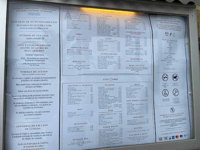 Opinii despre A Pastorinha în Lisboa - Gastronomia e hotelaria