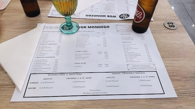 Reviews of Restaurante WOK MONDEGO in Coimbra - Gastronomia e hotelaria