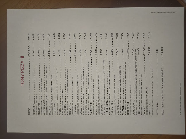 TONY PIZZA III