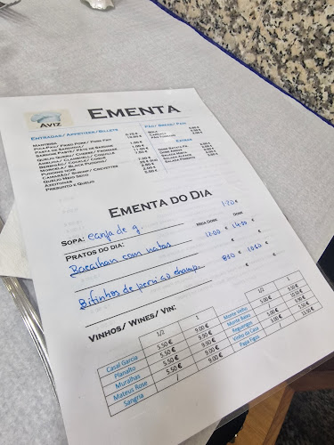 Aviz - Gastronomia e hotelaria