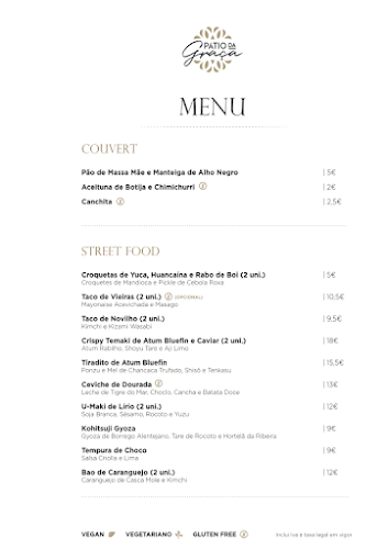 Restaurante Pátio da Graça - Gastronomia e hotelaria