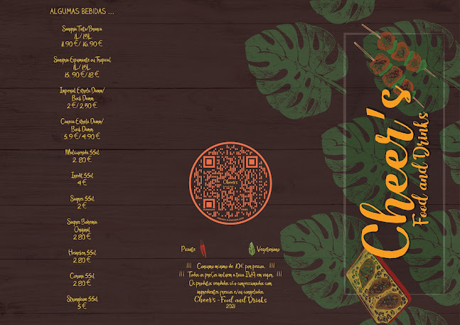 Opinii despre Cheer's - Food and Drinks în Charneca de Caparica - Gastronomia e hotelaria