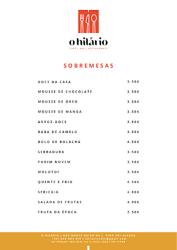 Restaurante O Hilário