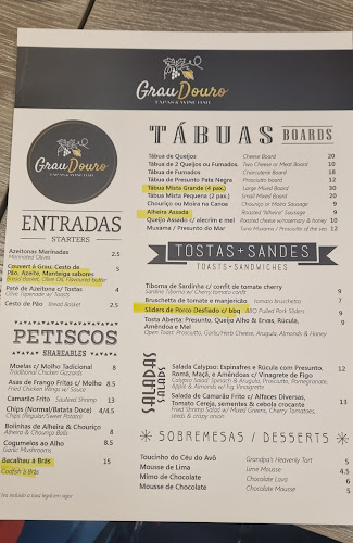 Grau Douro Tapas & Wine Bar