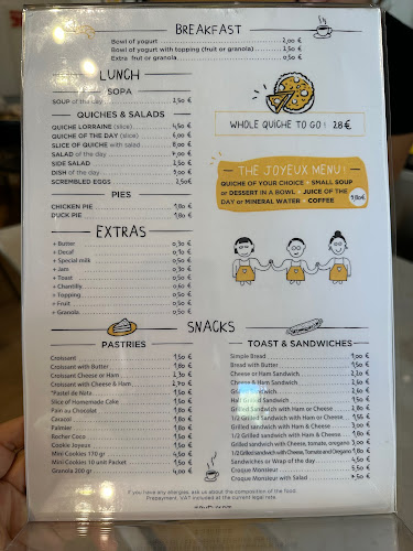 Comments and reviews of Café Joyeux S. Bento