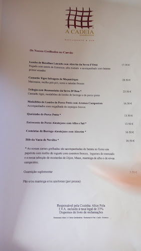 Opinii despre A Cadeia Quinhentista în Estremoz - Gastronomia e hotelaria