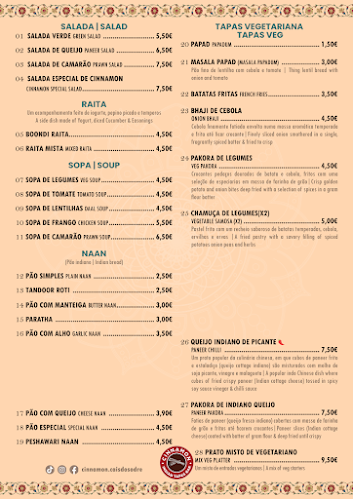 Cinnamon Indian Tapas Bar - Lisboa