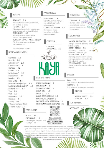 Opinii despre KAYA - Coffee & Brunch în Lisboa - Gastronomia e hotelaria