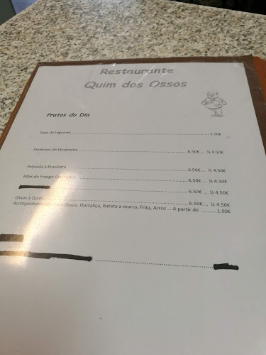 Quim dos Ossos - Gastronomia e hotelaria