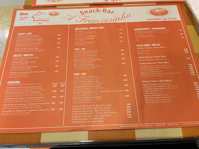 Reviews of A Francesinha in Funchal - Gastronomia e hotelaria