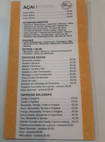 Açai Concept Matosinhos - Gastronomia e hotelaria