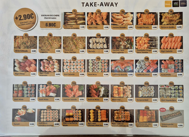 Reviews of MÌ sushi bar in Póvoa de Varzim - Gastronomia e hotelaria