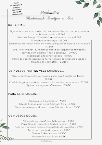 Diplomático Restaurante Boutique & Bar - Quarteira