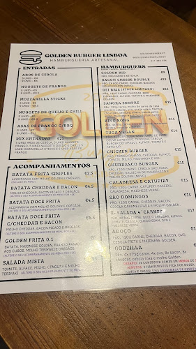 Golden Burger Lisboa - Gastronomia e hotelaria