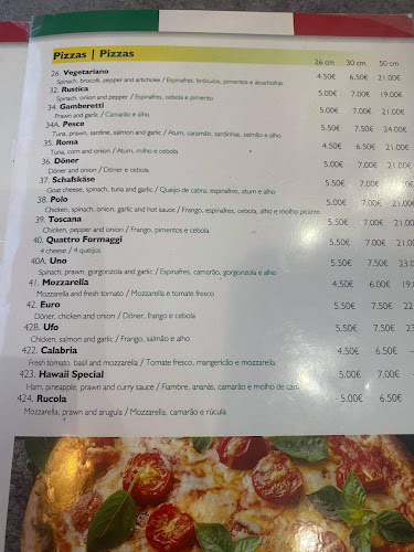 Pesto Pizza Pasta & Doner Kabab