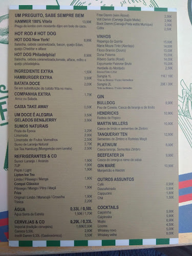 Opinii despre Hamburg The Burger House în Lisboa - Gastronomia e hotelaria