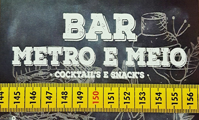 Metro e Meio restaurante cocktail bar - Lisboa