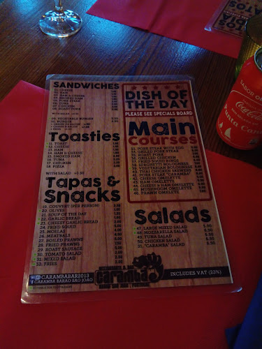 Caramba Bar Open Times