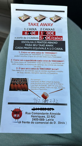 Restaurante Japonês - YOKOHAMA - Gastronomia e hotelaria