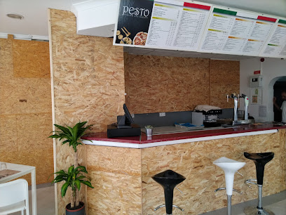 Pesto Pizza Pasta & Doner Kabab