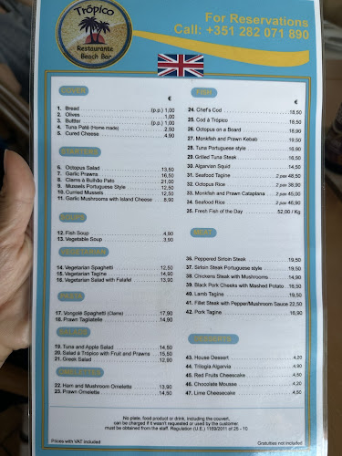 Opinii despre Trópico Beach Bar în Alvor - Gastronomia e hotelaria