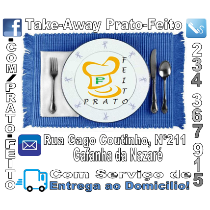 Prato Feito - Prato do dia take away - Gafanha da Nazaré