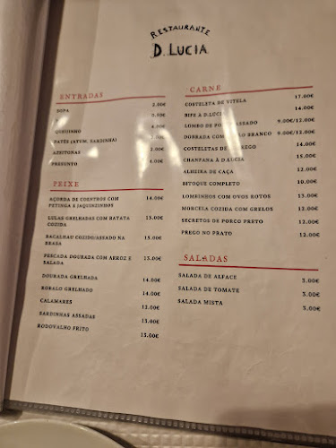 Restaurante D. Lúcia - Coimbra