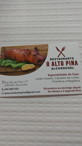 Café Restaurante Alto Pina