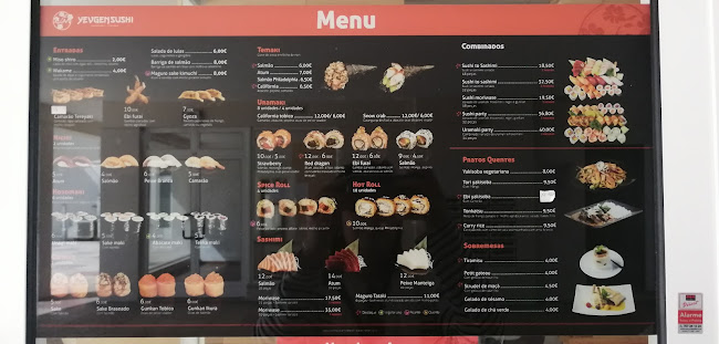 Restaurante Yevgen Sushi - Gastronomia e hotelaria