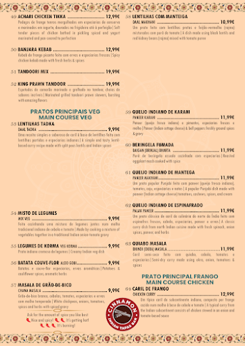 Cinnamon Indian Tapas Bar - Gastronomia e hotelaria