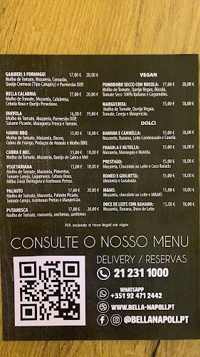 Bella Napoli Ristorante Pizzeria