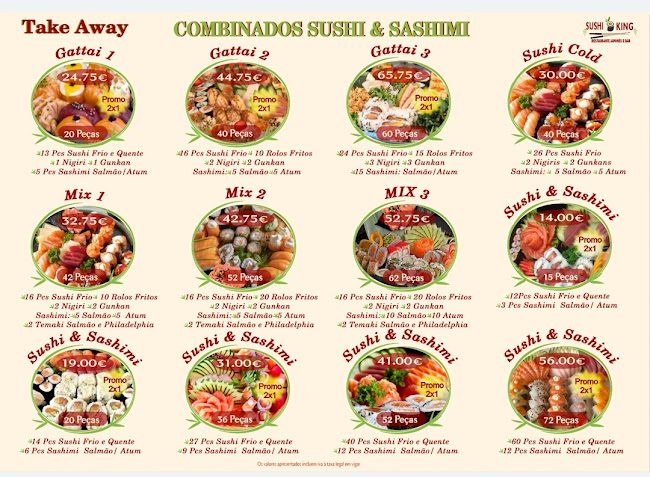 Restaurante Japonês - SUSHI KING
