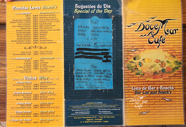 Doce Mar Café Phone number