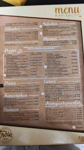 Troia Pizzaria & Restaurante - Ferreiros