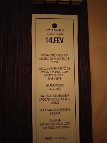 Opinii despre Romando Sushi Caffe în Vila do Conde - Gastronomia e hotelaria