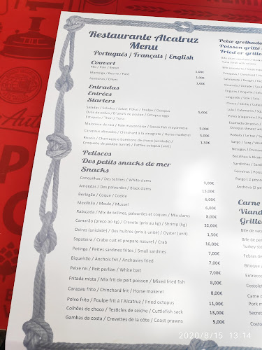 Opinii despre Restaurante Alcatruz în Santa Luzia - Gastronomia e hotelaria