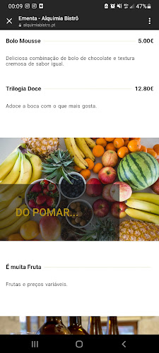 Opinii despre Alquimia - Restaurante în Marco de Canaveses - Gastronomia e hotelaria