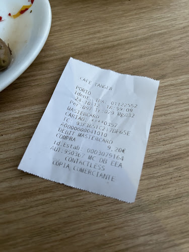 Opinii despre Café Tânger în Porto - Gastronomia e hotelaria