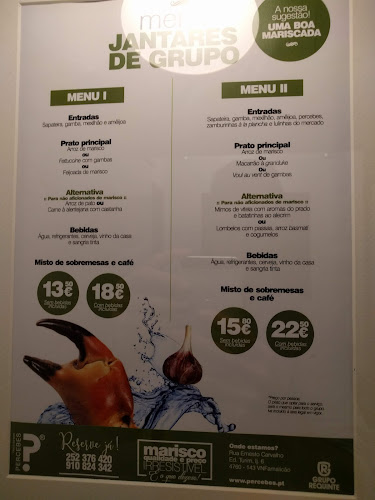 Comentarii opinii despre Percebes - Tasco do Mar